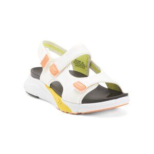 ALEGRIA White Sandie Comfort Sandals